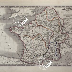 ATLAS DE GEOGRAPHIE ANCIENNE ET MODERNE -TAVOLA 40