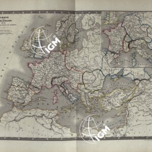 ATLAS DE GEOGRAPHIE ANCIENNE ET MODERNE -TAVOLA 42