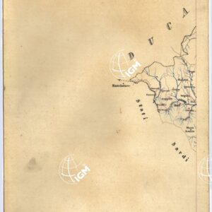 CARTA GEOMETRICA DELLA TOSCANA NELLA PROPORZIONE DI 1:100.000. COPIATA DALL'ORIGINALE COMPILATO DALL'ASTRONOMO P.DRE GIOVANNI INGHIRAMI - Foglio 1 - Zeri