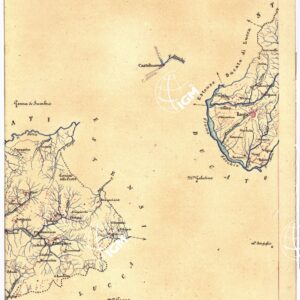 CARTA GEOMETRICA DELLA TOSCANA NELLA PROPORZIONE DI 1:100.000. COPIATA DALL'ORIGINALE COMPILATO DALL'ASTRONOMO P.DRE GIOVANNI INGHIRAMI - Foglio 16 - Barga