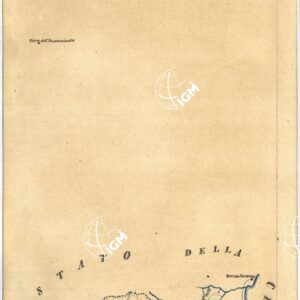 CARTA GEOMETRICA DELLA TOSCANA NELLA PROPORZIONE DI 1:100.000. COPIATA DALL'ORIGINALE COMPILATO DALL'ASTRONOMO P.DRE GIOVANNI INGHIRAMI - Foglio 23 - Sorbano