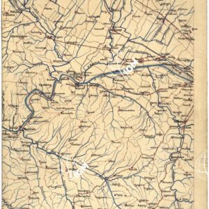 CARTA GEOMETRICA DELLA TOSCANA NELLA PROPORZIONE DI 1:100.000. COPIATA DALL'ORIGINALE COMPILATO DALL'ASTRONOMO P.DRE GIOVANNI INGHIRAMI - Foglio 31 - Prato