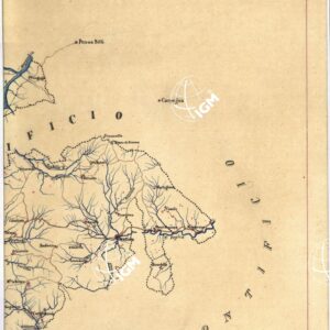 CARTA GEOMETRICA DELLA TOSCANA NELLA PROPORZIONE DI 1:100.000. COPIATA DALL'ORIGINALE COMPILATO DALL'ASTRONOMO P.DRE GIOVANNI INGHIRAMI - Foglio 36 - Sestino