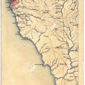 CARTA GEOMETRICA DELLA TOSCANA NELLA PROPORZIONE DI 1:100.000. COPIATA DALL'ORIGINALE COMPILATO DALL'ASTRONOMO P.DRE GIOVANNI INGHIRAMI - Foglio 40 - Livorno