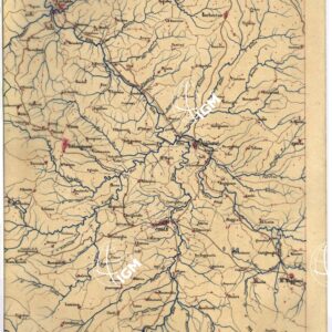CARTA GEOMETRICA DELLA TOSCANA NELLA PROPORZIONE DI 1:100.000. COPIATA DALL'ORIGINALE COMPILATO DALL'ASTRONOMO P.DRE GIOVANNI INGHIRAMI - Foglio 43 - Colle