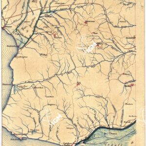 CARTA GEOMETRICA DELLA TOSCANA NELLA PROPORZIONE DI 1:100.000. COPIATA DALL'ORIGINALE COMPILATO DALL'ASTRONOMO P.DRE GIOVANNI INGHIRAMI - Foglio 66 - Gavorrano