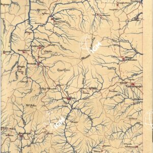 CARTA GEOMETRICA DELLA TOSCANA NELLA PROPORZIONE DI 1:100.000. COPIATA DALL'ORIGINALE COMPILATO DALL'ASTRONOMO P.DRE GIOVANNI INGHIRAMI - Foglio 69 - Arcidosso
