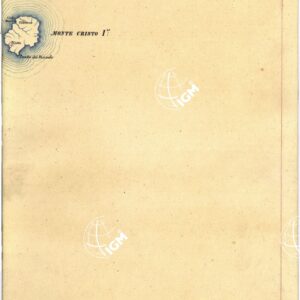 CARTA GEOMETRICA DELLA TOSCANA NELLA PROPORZIONE DI 1:100.000. COPIATA DALL'ORIGINALE COMPILATO DALL'ASTRONOMO P.DRE GIOVANNI INGHIRAMI - Foglio 88 - Isola di Monte Cristo