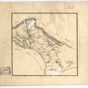 APPERCU DES NUSIBLES ENCLAVES ECCISTANTES ENTRE LA TOSCANE, LUCQUES, MODENE LES EX-FIEFS, ET LE GENOIS.
APPROSSIMAZIONE DEI PICCOLI ENCLAVE ESISTENTI TRA LA TOSCANA, LUCCA, GLI EX TERRITORI DI MODENA  E IL GENOVESATO.