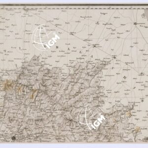 CARTA GEOMETRICA DELLA TOSCANA - Pasqui n. 19 - Tavola 4
