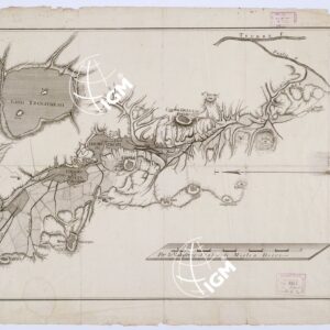 CARTA DEL CORSO DELLA CHIANA DA TORRITA ALLA CONFLUENZA COLLA PAGLIA - Val di Chiana