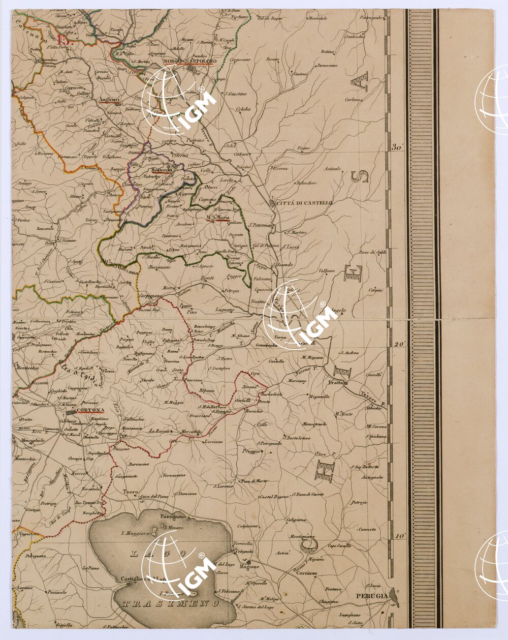 LA TOSCANA DIVISA IN COMUNITA' - Tavola 15