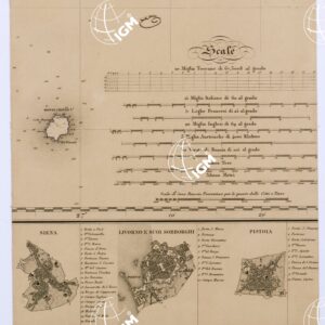 LA TOSCANA DIVISA IN COMUNITA' - Tavola 22