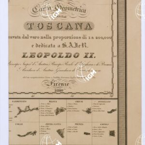 LA TOSCANA DIVISA IN COMUNITA' - Tavola 25 - Titolo