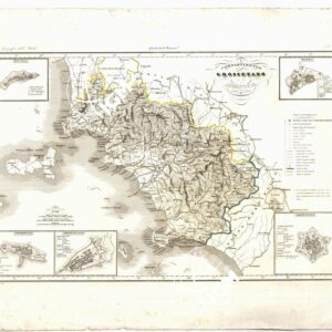 CARTA DEI COMPARTIMENTI DEL GRANDUCATO DI TOSCANA - Compartimento Grossetano