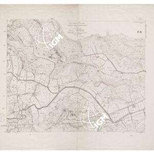 PIANTA DELLA MINIERA DI CASTELNUOVO SOCIETA' ELETTRICA DEL VALDARNO. I.G.M. - Foglio II