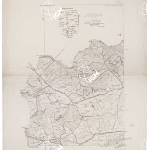 PIANTA DELLA MINIERA DI CASTELNUOVO SOCIETA' ELETTRICA DEL VALDARNO. I.G.M. - Foglio I