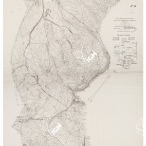 PIANTA DELLA MINIERA DI CASTELNUOVO SOCIETA' ELETTRICA DEL VALDARNO. I.G.M. - Foglio 6