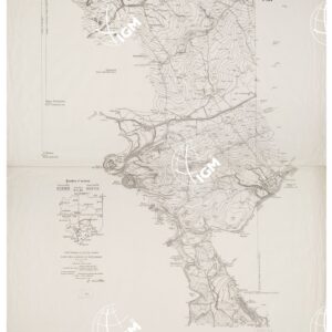 PIANTA DELLA MINIERA DI CASTELNUOVO SOCIETA' ELETTRICA DEL VALDARNO. I.G.M. - Foglio III