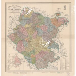 CARTA DELLA PROVINCIA DI AREZZO