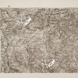 CARTA DEI DINTORNI DEL FORTE DI MONTE BASTIONE - Tavola 6