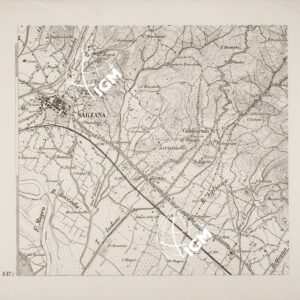 CARTA DEI DINTORNI DEL FORTE DI MONTE BASTIONE - Tavola 7