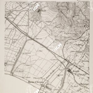 CARTA DEI DINTORNI DEL FORTE DI MONTE BASTIONE - Tavola 11