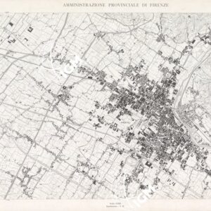 CARTA TOPOGRAFICA DEL TERRITORIO DELLA PROVINCIA DI FIRENZE - Foglio 34