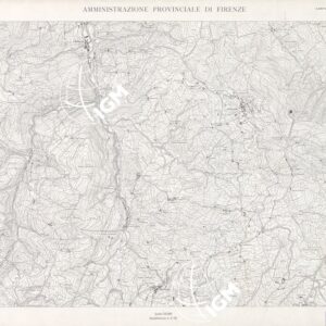 CARTA TOPOGRAFICA DEL TERRITORIO DELLA PROVINCIA DI FIRENZE - Foglio 36
