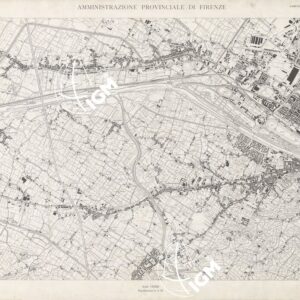 CARTA TOPOGRAFICA DEL TERRITORIO DELLA PROVINCIA DI FIRENZE - Foglio 52