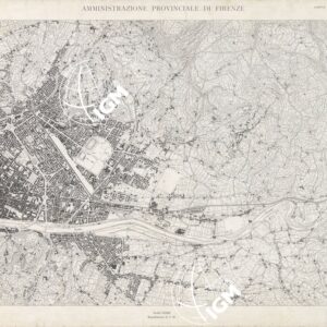 CARTA TOPOGRAFICA DEL TERRITORIO DELLA PROVINCIA DI FIRENZE - Foglio 53