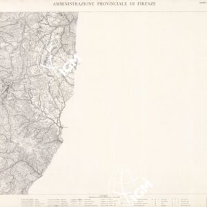 CARTA TOPOGRAFICA DEL TERRITORIO DELLA PROVINCIA DI FIRENZE - Foglio 56