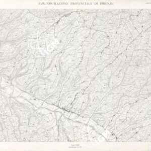 CARTA TOPOGRAFICA DEL TERRITORIO DELLA PROVINCIA DI FIRENZE - Foglio 60