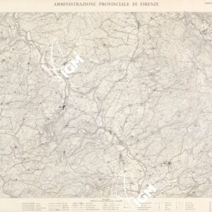 CARTA TOPOGRAFICA DEL TERRITORIO DELLA PROVINCIA DI FIRENZE - Foglio 76