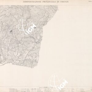 CARTA TOPOGRAFICA DEL TERRITORIO DELLA PROVINCIA DI FIRENZE - Quadro d'unione