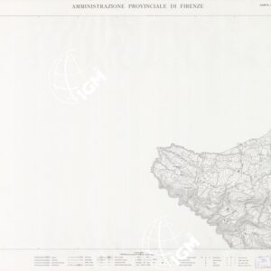 CARTA TOPOGRAFICA DEL TERRITORIO DELLA PROVINCIA DI FIRENZE - Foglio 3