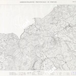 CARTA TOPOGRAFICA DEL TERRITORIO DELLA PROVINCIA DI FIRENZE - Foglio 4