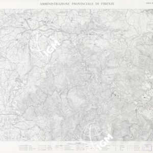 CARTA TOPOGRAFICA DEL TERRITORIO DELLA PROVINCIA DI FIRENZE - Foglio 5