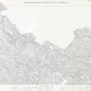 CARTA TOPOGRAFICA DEL TERRITORIO DELLA PROVINCIA DI FIRENZE - Foglio 6