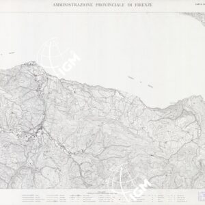 CARTA TOPOGRAFICA DEL TERRITORIO DELLA PROVINCIA DI FIRENZE - Foglio 9