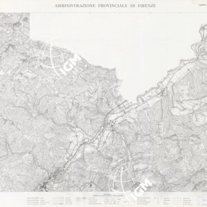 CARTA TOPOGRAFICA DEL TERRITORIO DELLA PROVINCIA DI FIRENZE - Foglio 13