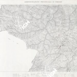 CARTA TOPOGRAFICA DEL TERRITORIO DELLA PROVINCIA DI FIRENZE - Foglio 22