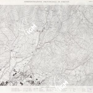 CARTA TOPOGRAFICA DEL TERRITORIO DELLA PROVINCIA DI FIRENZE - Foglio 35