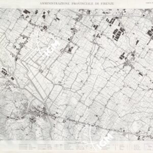 CARTA TOPOGRAFICA DEL TERRITORIO DELLA PROVINCIA DI FIRENZE - Foglio 42