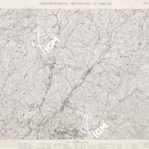 CARTA TOPOGRAFICA DEL TERRITORIO DELLA PROVINCIA DI FIRENZE - Foglio 44