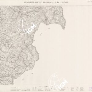 CARTA TOPOGRAFICA DEL TERRITORIO DELLA PROVINCIA DI FIRENZE - Foglio 47
