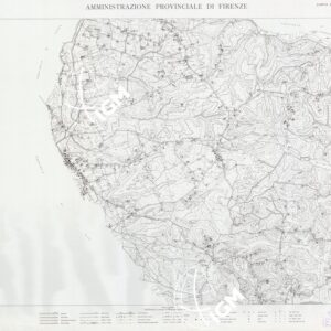 CARTA TOPOGRAFICA DEL TERRITORIO DELLA PROVINCIA DI FIRENZE - Foglio 48
