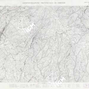CARTA TOPOGRAFICA DEL TERRITORIO DELLA PROVINCIA DI FIRENZE - Foglio 50