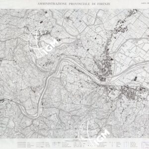 CARTA TOPOGRAFICA DEL TERRITORIO DELLA PROVINCIA DI FIRENZE - Foglio 51