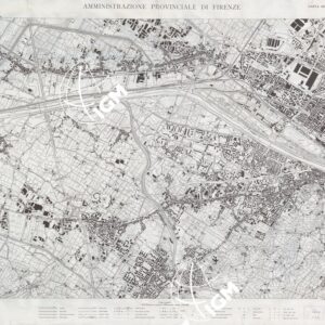 CARTA TOPOGRAFICA DEL TERRITORIO DELLA PROVINCIA DI FIRENZE - Foglio 52
